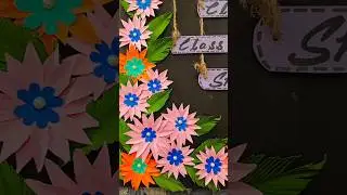 Attendance register decoration ideas/DIY REGISTER COVER PAGE @primarygems #youtubeshorts #crafts