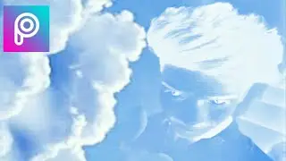 Picsart tutorial photo manipulation create cloud face || sky editing in PicsArt