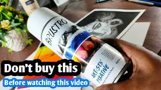 Don't buy this before watching this video | Unboxing | Brustro fixative spray