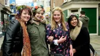 George Street Hastings old town on Mayday 2017 (kevins scootercam)