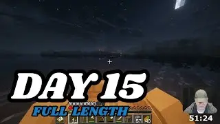 Ambushed at Sea! Desert Village Discovery & Survival Progress &mdash; Episode 15 (Minecraft Dad Challenge)