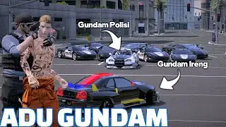 INILAH KEKUATAN KEDUA MOBIL GUNDAM BERADU!! | GTA V ROLEPLAY INDONESIA
