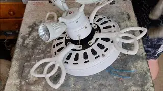 Ceiling Fan Breakdown - Scrap Breakdown - Metal Recovery - Metal Recycling