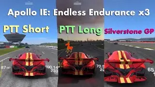 Real Racing 3 RR3 Apollo IE (Intensa Emozione): Endless Endurance x3 (PTT Short/Long, Silverstone)