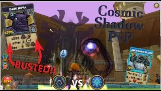 Dark Nova DESTROYS dummy thicc Ices!! Wizard101 Cosmic(140) Shadow PvP