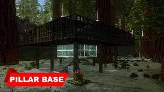 ARK MOBILE PILLAR BASE DESIGN RED WOOD 🪓 ( PART 1 )