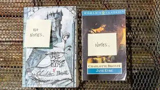 Do Penguin Deluxe Classics Have Notes? | Top-down of Jane Eyre