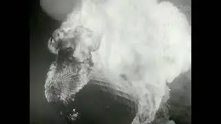 The Hindenbirg disaster,  120 fps! Super slow motion. May 6th 1937.