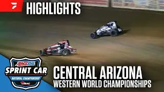 Western World Championships | USAC Sprints at Central Arizona Raceway 10/25/25 | Highlights