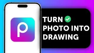 PicsArt Drawing Photo Editing & Turn Photo into Drawing / Painting (Easy Tutorial)