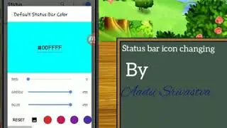 Change the status bar icon... Remove the old🤮 get bold😎...