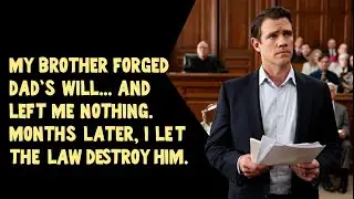 MY BROTHER SAID, &lsquo;DAD LEFT YOU NOTHING.&rsquo; I REPLIED, &lsquo;THEN YOU WON&rsquo;T MIND THE FORENSIC AUDIT.&rsquo;