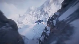 ROCKET WINGSUIT ONLY - Steep Free Ride (NO COMENTARY)