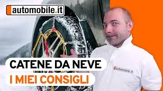Catene da neve ⛓️: come sceglierle? Ecco i nostri consigli 🌨️