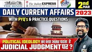 The Hindu Analysis | 2 March  2023 | Current Affairs Today | UPSC Wallah