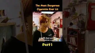 The most dangerous cigarette  ever lit #science #mythbusters #physics