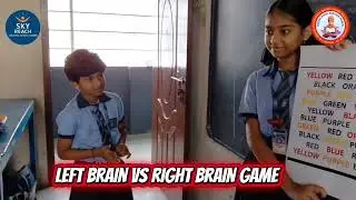 LEFT BRAIN VS RIGHT BRAIN GAME @Skyyreach #skyreach #students #education #activites #mindfocus 