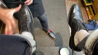 ⭐️ Shoe Shine ASMR | BEST SHOE SHINE IN DENVER | JASON DORNSTAR