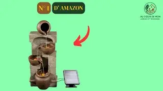 La Meilleure  Fontaine de Jardin Cascade sur Amazon ? Mon avis sur la Teamson Home en 2025.