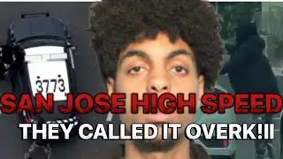SAN JOSE HIGH SPEED CHASE&hellip;HE CARJACKED MULTIPLE PEOPLE..BUT THEY SAID THE COPS WENT TOO FAR🤔