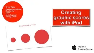 Creating graphic scores with iPad, by Richard Hopkin