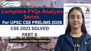 UPSC Prelims 2026:  CSE 2021 PYQs Solved Using 