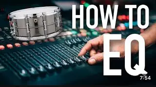 How To Get a PUNCHY! Snare Drum Mix on a Midas M32