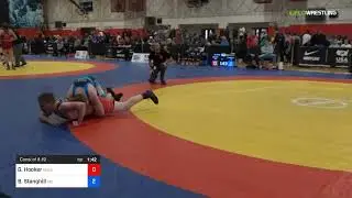 GR/GR 87 KG - C2 - George Hooker (NMU OTS) Vs. Barrett Stanghill (MN Storm)