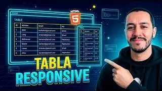 Cómo crear una tabla responsive con HTML y CSS