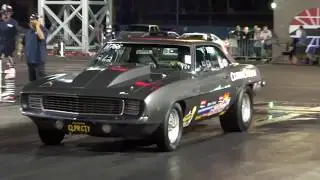 HARLAN CLARK'S  69 CAMARO AT THE LAS VEGAS DRAG STRIP