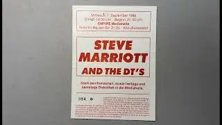 Steve Marriott and the DT's, Live 1988-09-07, Koeln, Empire