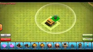 Clash of Clans| Th3 hybrid base| Anti-giant and barbarians