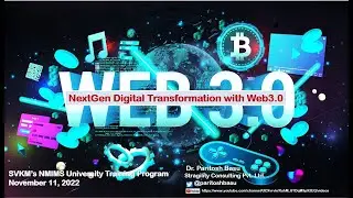 Dr. Paritosh Basu on NextGen Digital Transformation with Web3.0