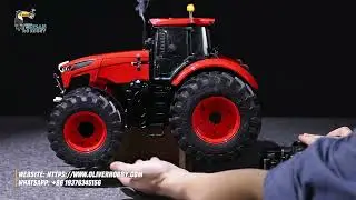 Look at this Metal LESU 1/14 RC Hydraulic Tractor AOUE 1050 show.#rc #rcconstruction #rctruck