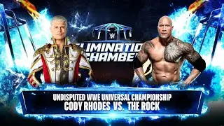 The Rock vs Cody Rhodes WWE Elimination Chamber Toronto - FULL MATCH