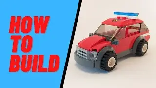 Lego FIREFIGHTER CAR - Easy tutorial