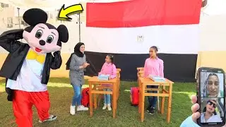 بنت صغيرة تلتقي بإبوها بعد سنين في الغربة - شوف حصل اية !!