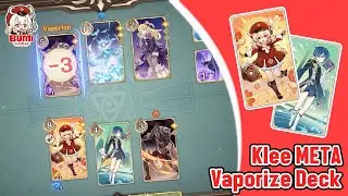Comeback is Real! Klee META Vaporize Deck TCG | Genshin TCG