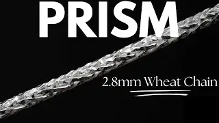 2.8mm Prism Cut Wheat Chain