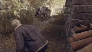 Resident Evil 4 Remake, Updated Stealth Setup for Village Fight on Professional Difficulty