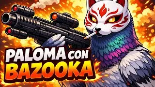 En un juego de realidad virtual soy un paloma con bazooka🕊️🔫