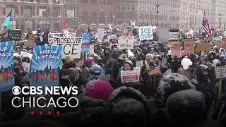 Protests held in Chicago following 2nd deadly federal agent shooting in Minneapolis