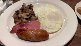 Premier Inn Breakfast at Haverfordwest Wales UK Dec 2022
