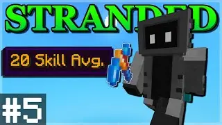 How I Got SKILL AVERAGE 20┃Hypixel Skyblock Stranded Ep 5
