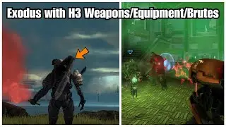 Halo Reach Exodus Modded with Halo 3 Assets