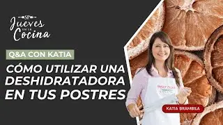 Secretos para  usar una deshidratadora en tus postres saludables