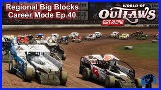 Fights In The Pits - Career Mode Ep.40 - World Of Outlaws Dirt Racing