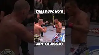 These UFC Knockouts Are So Classic #mma #shorts