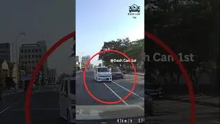 Shocking Multi-Car Crossing 🚗💥🚗 #WrongWayDriver #StayAlert #DashCamFails
