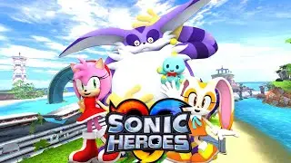 ностальгия ✓《sonic heroes 》✓ 3 сколько можно бегать? (rose team)